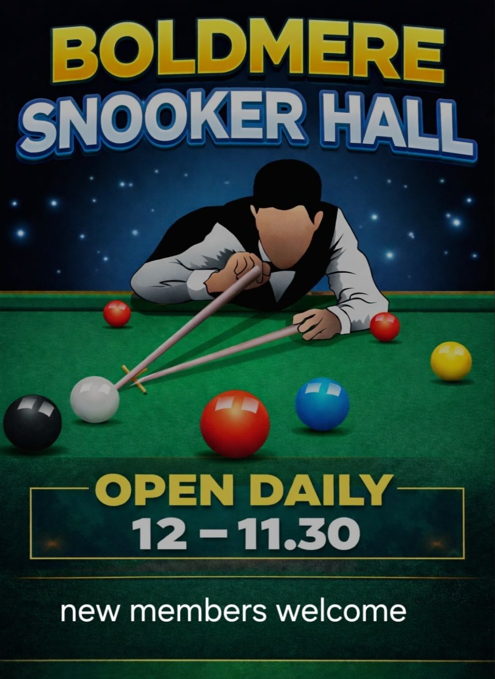Boldmere Snooker Hall